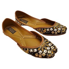 Indian Raunak Punjabi Jutti Traditional India Ethnic Flats Shoes 5 Read