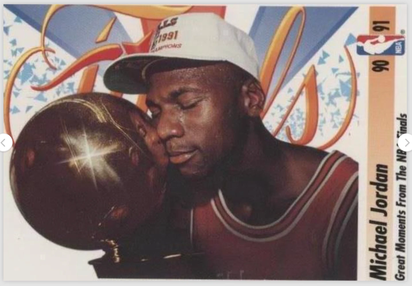 Michael Jordan trading card