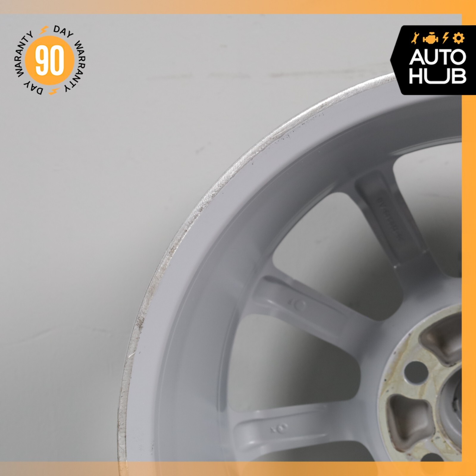 Aston Martin DB7 Vantage 8 x 18 18" Front Wheel Rim Silver 36120943AB OEM