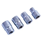 4pc 1/2" SQUARE DRIVE SOCKET SET 10 13 17 19mm METRIC SOCKETS GARAGE DIY TOOLS