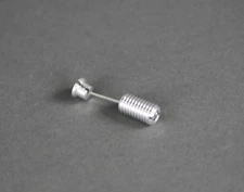 Adjusting screw steel cable end piece for suspension Thorens TD 316 318 320