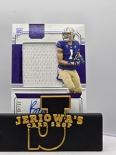 2024 Panini NT Collegiate Blue Silhouettes Auto 