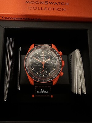 Swatch x Omega Bioceramic Moonswatch Mission To Earth LAVA BRAND