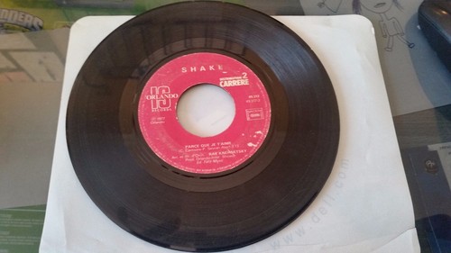 SHAKE 2 TITRES SS POCHETTE PARCE QUE JE T'AIME RIEN N'EST PLUS BEAU QUE