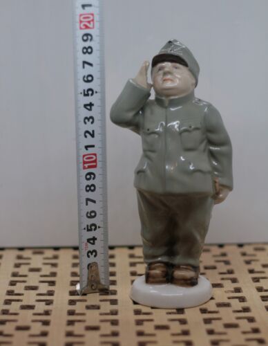 Soldat Porzellan Figur Vintage Deko Royal Dux Offiziersstück Krieger Herkunft - Bild 7 von 11