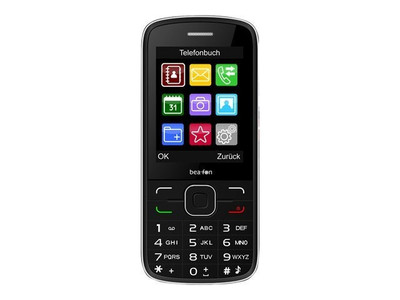 Beafon C150 Dual SIM 1,3 Megapixel Kamera Bluetooth Micro SD Handy schwarz