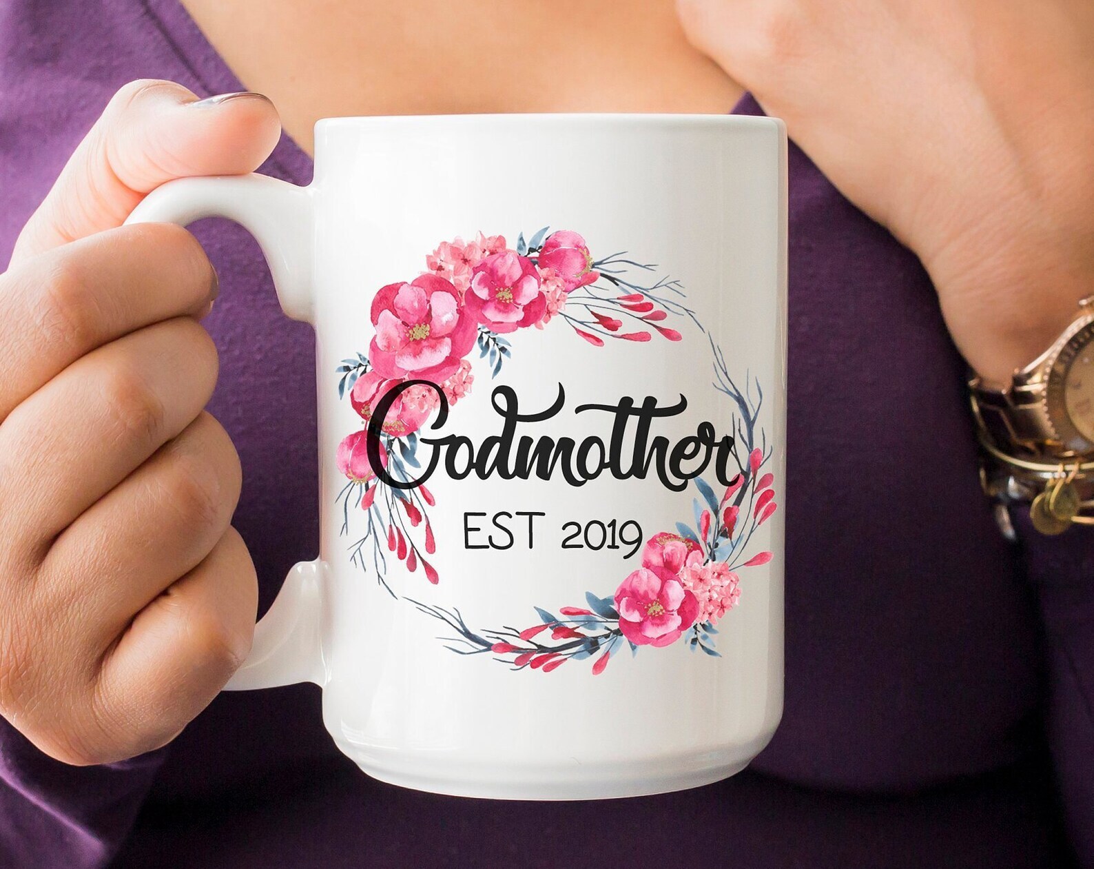 Personalised Godmother Gift Godmother Mug Godparent Coffee Mugfairy Godmother