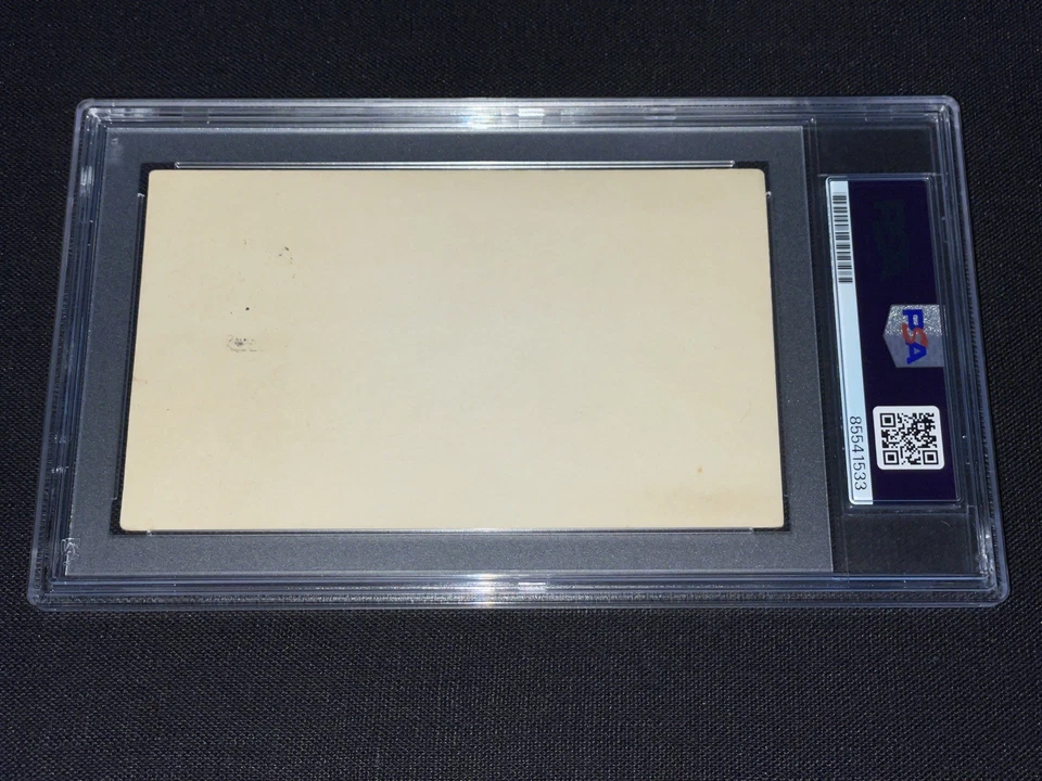 Tarjeta índice 3x5 firmada por Bobby Darin PSA Slabbed Music Grammy Award Foto 2 de 2