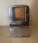 VINTAGE 1940’s ART DECO LESTER WARE CHROME COUNTERTOP CIGARETTE DISPENSER RARE