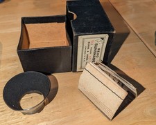 Vintage Rexo Sunshade For Camaras Burke & James Inc& Orig. Paperwork