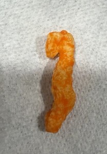 Cheetos Puffed Snack Single Cheese Puffed Snack shaped like a seahorse rare 