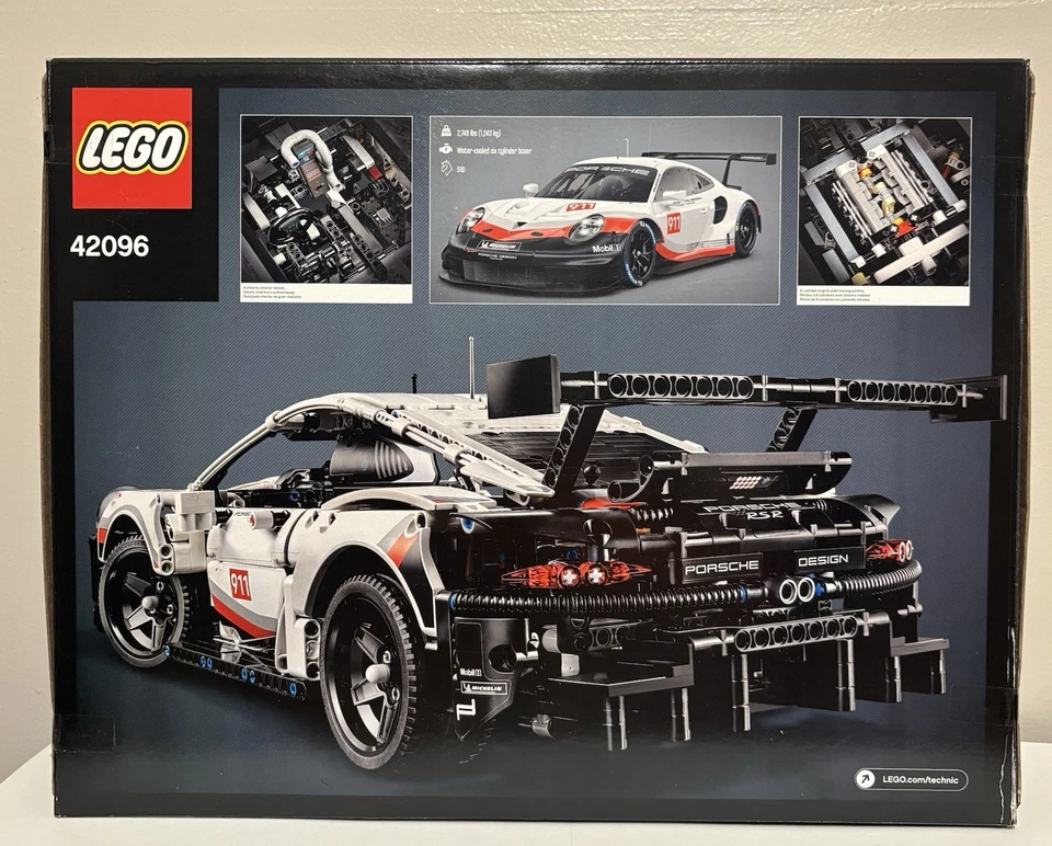 LEGO TECHNIC: Porsche 911 RSR (42096) Brand New, Sealed. RETIRED!  - Image 2 of 3
