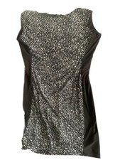 Pre Owned Women's Lauren Ralph Lauren Dress Sleeveless Cheetah Print Sz 16