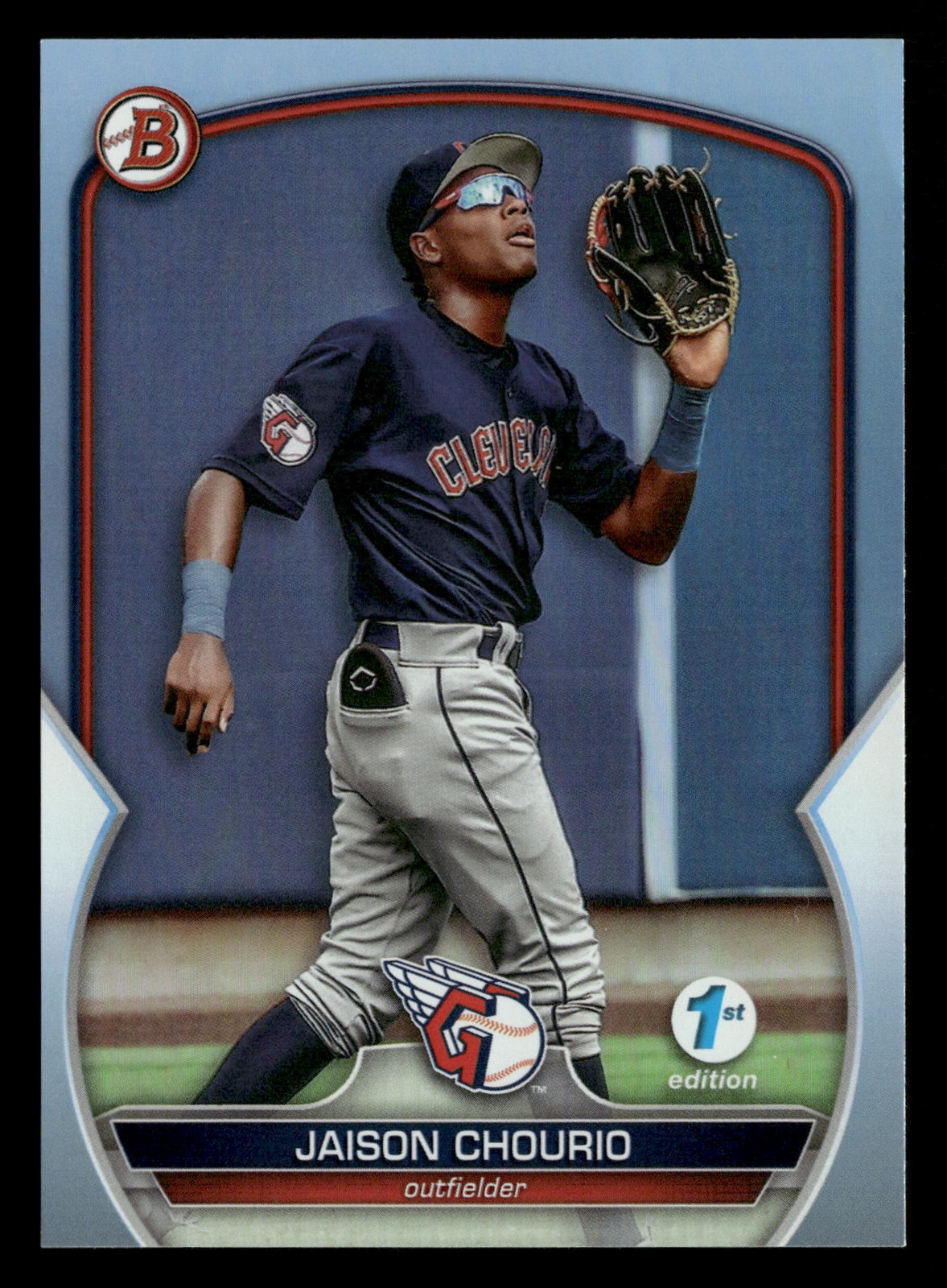 2023 Bowman #BP-83 Jaison Chourio Prospects Sky Blue #/499
