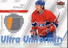 2007-08 Ultra Uniformity #UAK Alex Kovalev Jersey - HKY