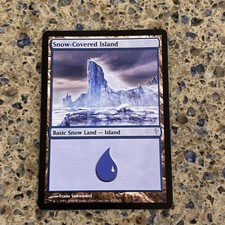 Snow-Covered Island 152 Coldsnap Regular MTG TCG CARD NM