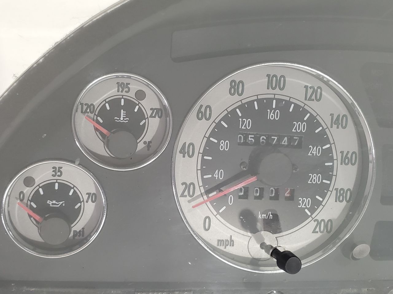 2003 Maserati Spyder Cambiocorsa OEM 4.2L V8 06007069911 Speedometer