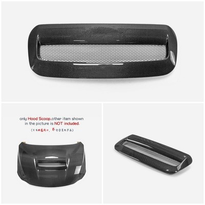 For Subaru WRX VBH S4 2022+ CS Type Carbon Fiber Front Hood Vent Bonnet Scoop