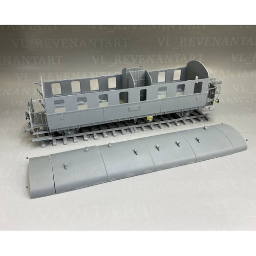 Maquette Train Maquette Wagon Personenwagen Cid-27 "donnerbüchse" |das Werk|3503 - Photo 13/24