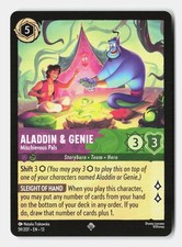 Aladdin  Genie - Mischievous Pals 59/204 Attack of the Vine Lorcana NM