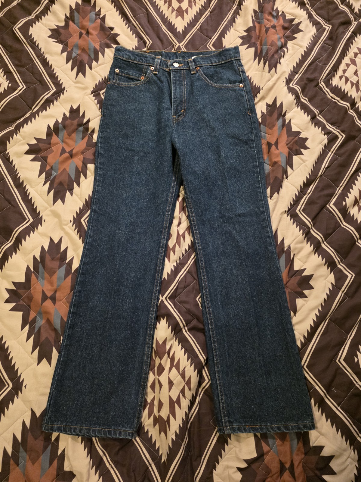 Vtg 90s Levi's 517 Bootcut Jeans Indigo Blue Mens 30x30 PRISTINE CONDITION USA