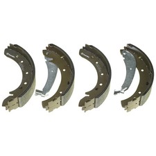 BREMBO 4x Bremsbacken Bremsbackensatz für Trommelbremse ESSENTIAL LINE Hinten