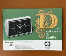 1969 Mid-Century Modern Howard Miller Clock Company Catalog Vintage Design MCM