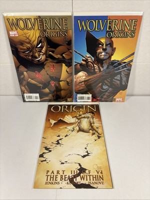  Wolverine Origins #11 & 26 & Part 3 2008 Marvel Comics Origin Of Daken! Lot