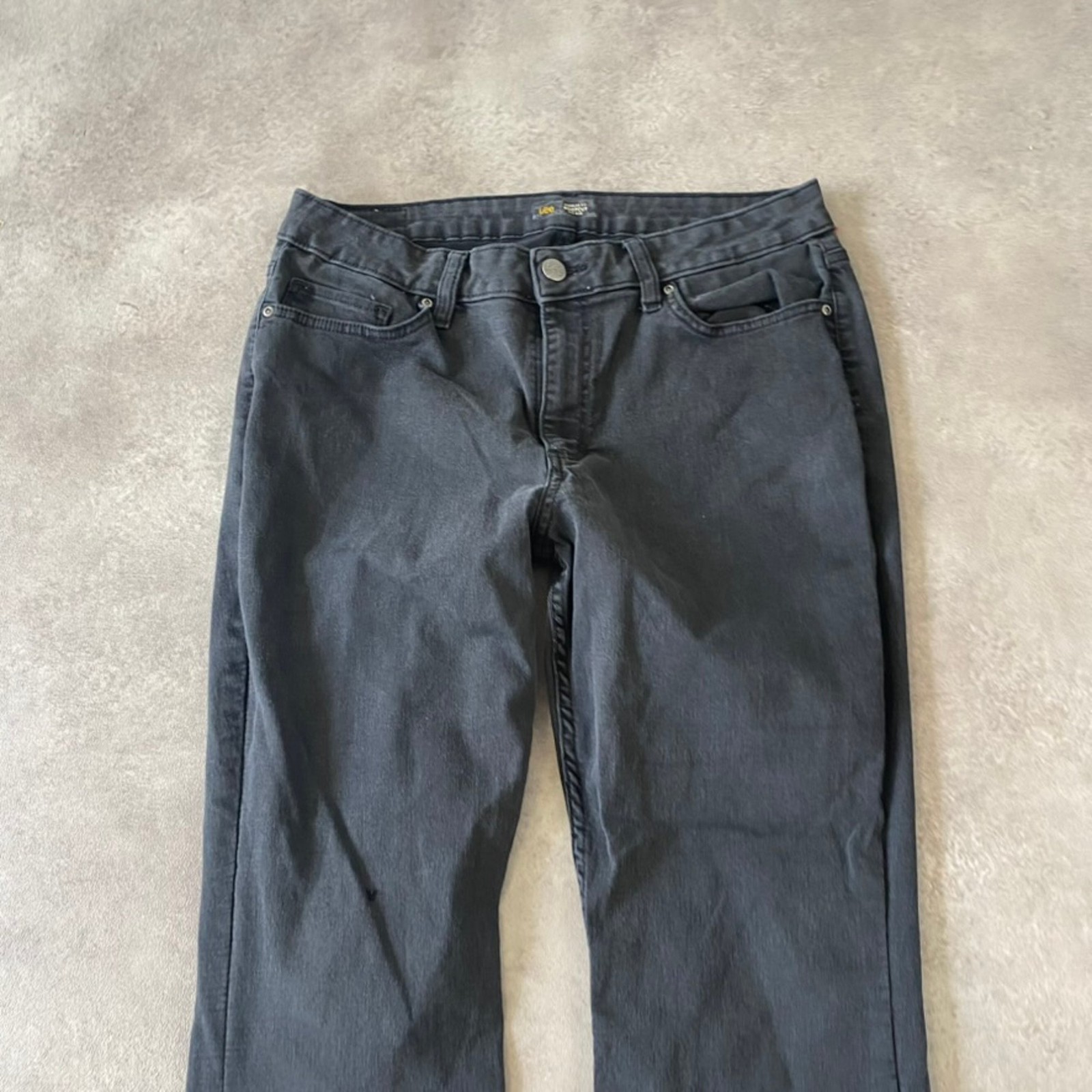Lee Jeans Womens 32" Bootcut Y2K Regular Fit Denim Trousers, Black image 3