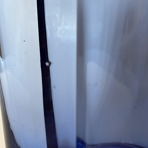 IITTALA Finland Alvar Aalto VASE 8" Ultramarine Blue Vintage Post 1950 - Picture 14 of 18