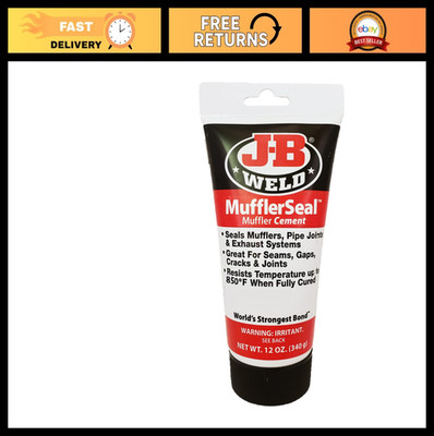 High-Performance Muffler Sealant - 12 oz. Tube, Durable Exhaust Repair Cement