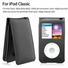PU Leather Case Cover Pouch iPod Classic 7th120GB/160GB  6th 80GB  5th 30GB