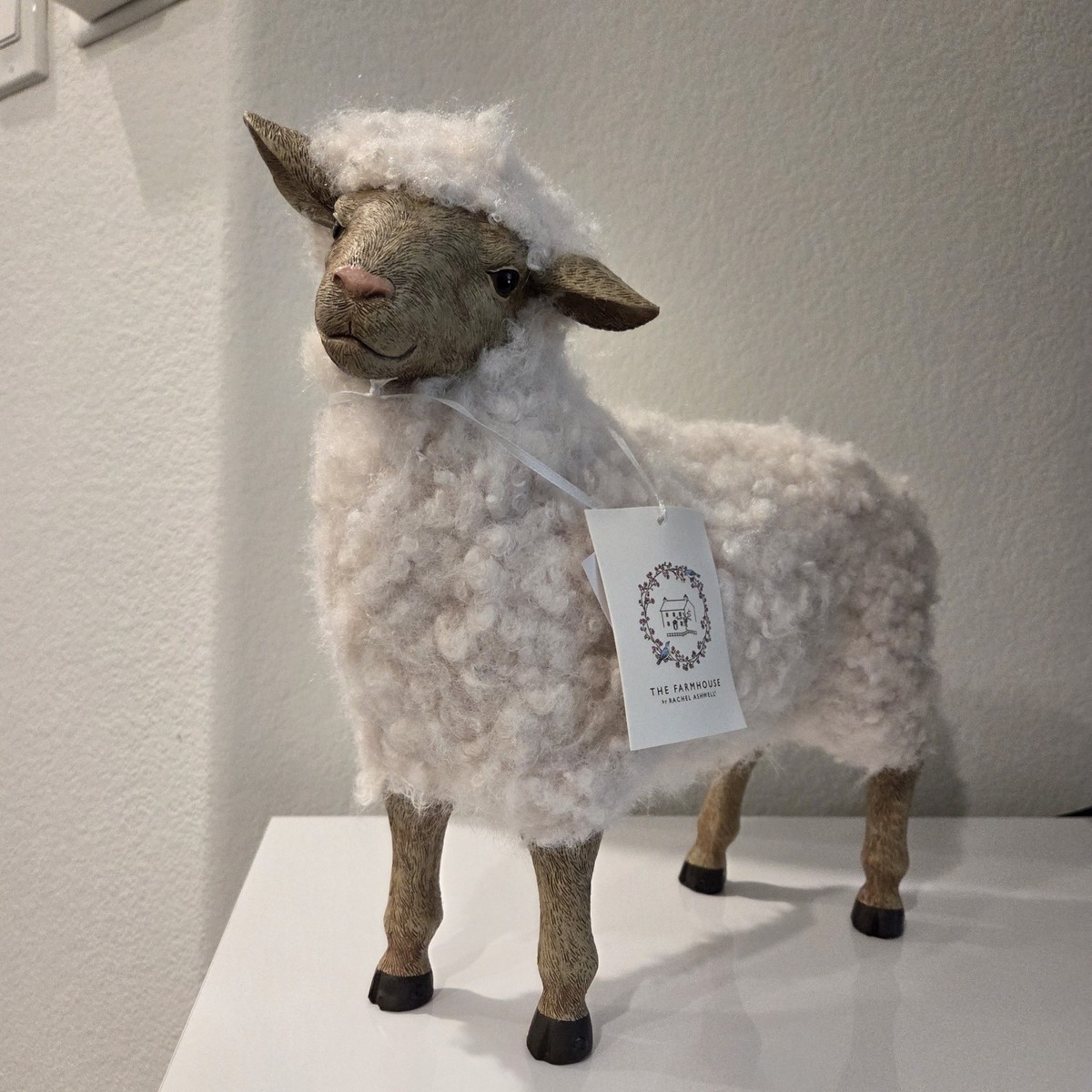 Standing Lamb/Sheep The Farmhouse By Rachel Ashwell 12 Inches