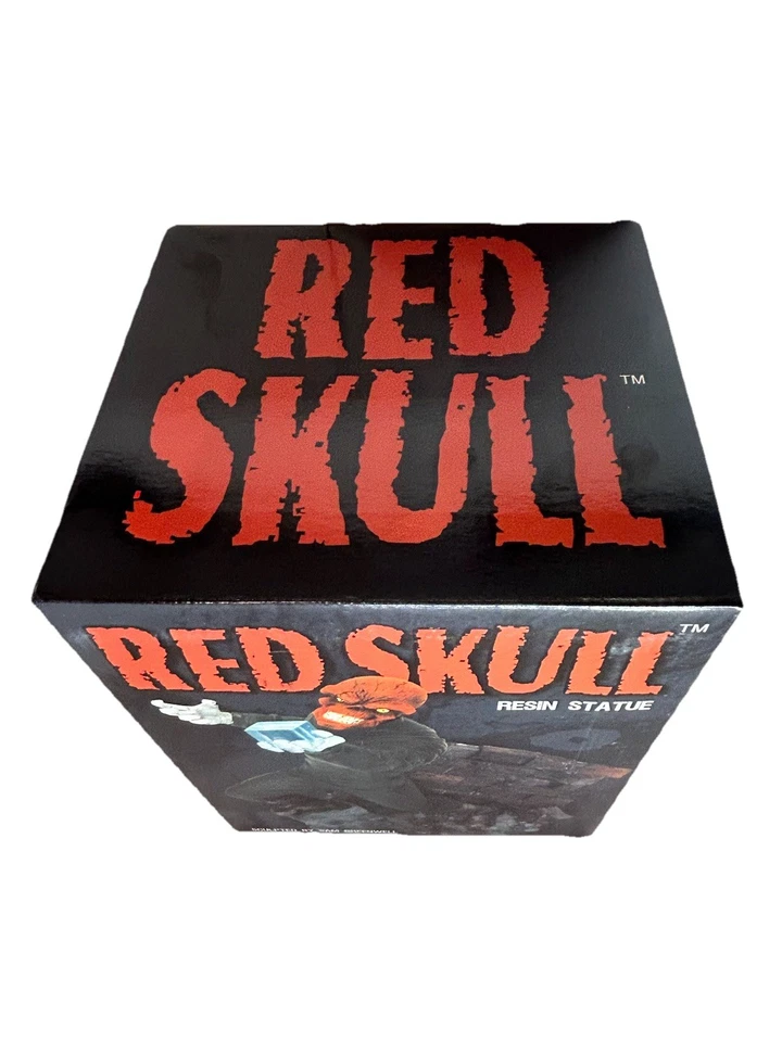 ESTATUA CALAVERA ROJA DE MARVEL DE SAM GREENWELL DIAMOND SELECT L/E NUEVA Foto 2 de 4