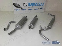 Imasaf Auspuffanlage Komplett für Peugeot J5 1.8 + 2.0 O.Kat (280/290) 1981-1994