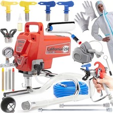 Pistolet à peinture pour murs et plafonds 2L/Min avec 4 buses et 4 filtres