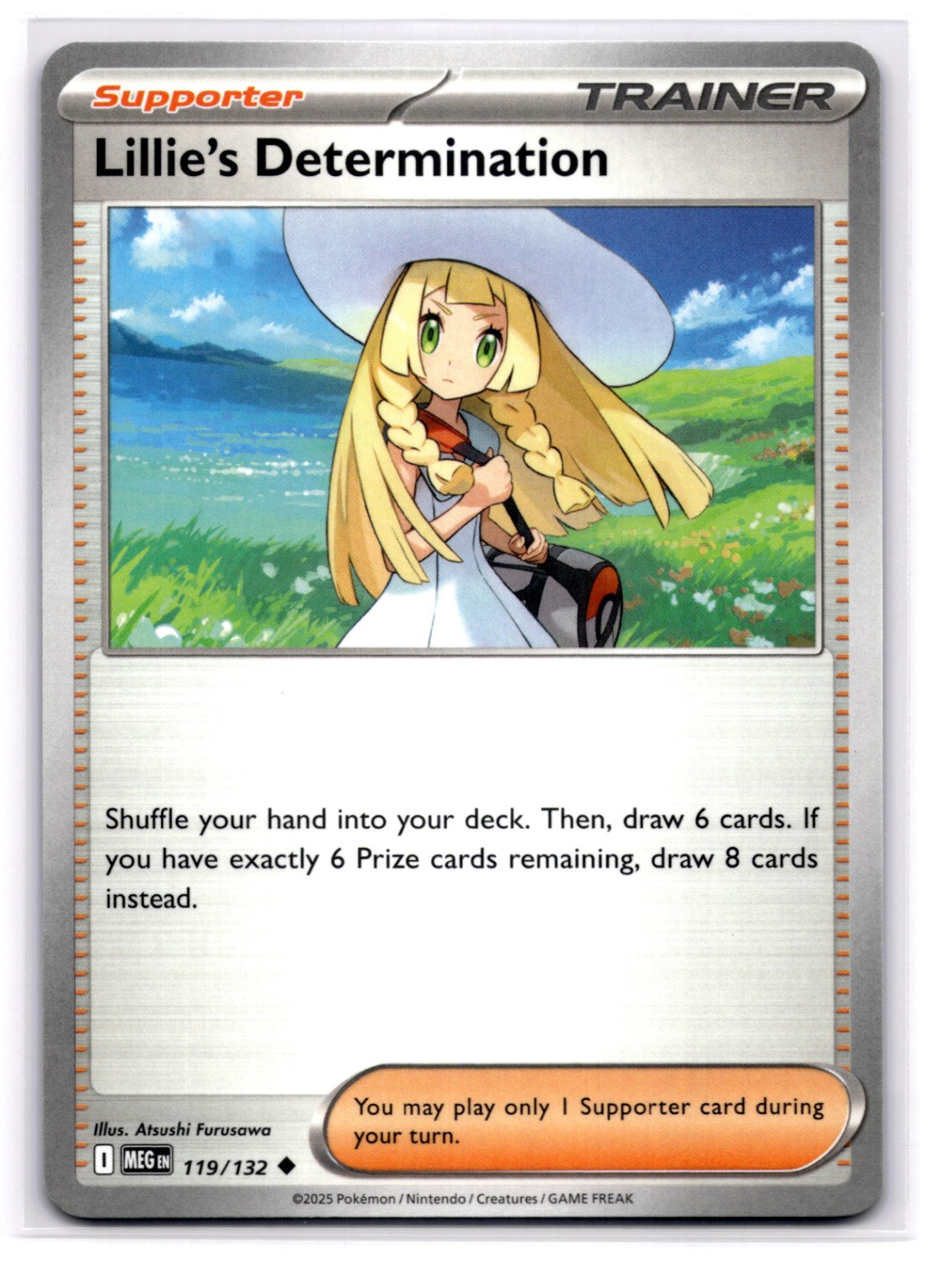 Lillie's Determination 2025 Mega Evolution #119/132 Base Price