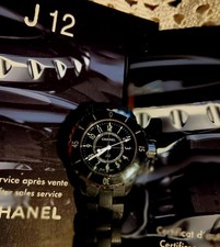 Chanel J12 Damen Uhr schwarz Service + Certificat