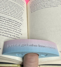 Just a Girl Who Loves Books – Page Holder