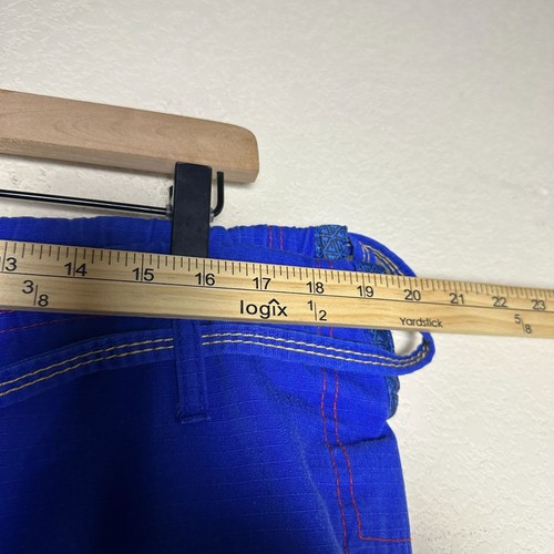 Gracie Barra Blue Kampfsport Gi Ripstop Blau Chino Hose Herren 38 Jiu Jitsu Indie - Bild 4 von 14
