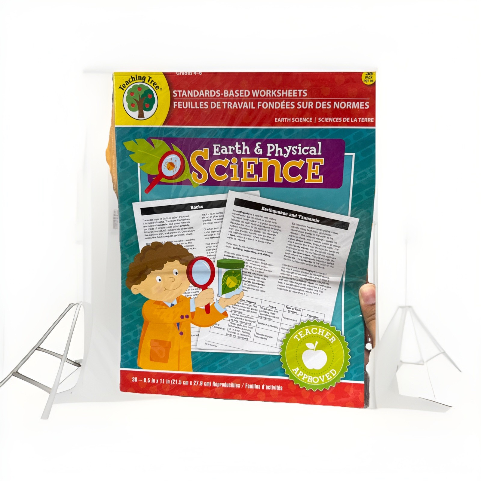 Teaching Standard Based Worksheets Earth Physical Science Grade 4-6 ...