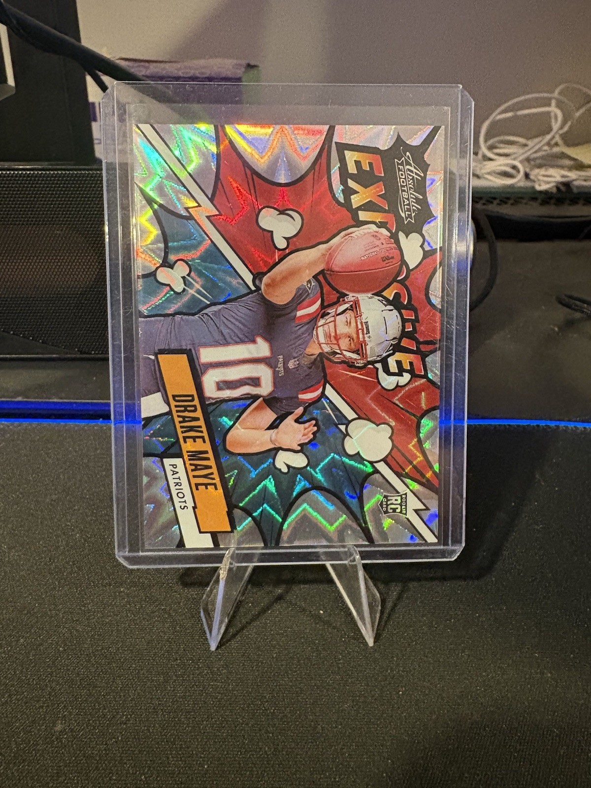 2024 Panini Absolute - Explosive Drake Maye #EX-DME (RC)