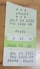 1975 Eagles University Notre Dame Concert Ticket Stub South Bend Indiana IN Vtg — photo 1
