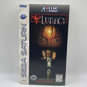 CIB Lunacy Sega Saturn, Both Discs, Instructions, Case, Map, & Registration Card
