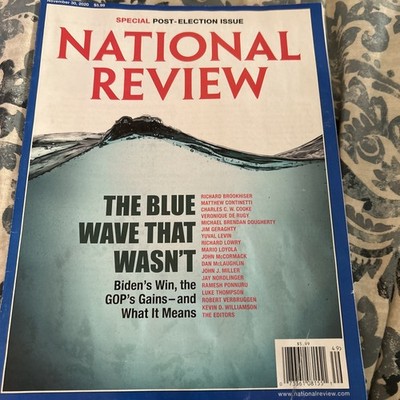National Review Magazine November 2020 Issue 