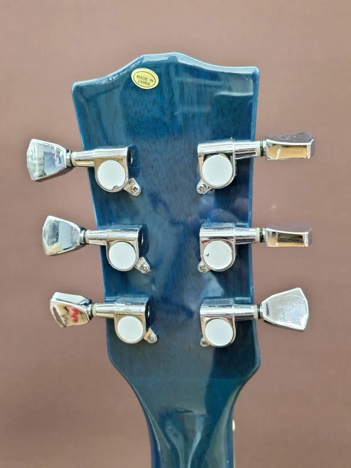 BACCHUS BLP-BP/R BL-B Used Mahogany body Mahogany neck Rosewood fingerboard Blue - Image 3 of 4