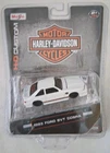 1993 FORD SVT COBRA WHITE HARLEY DAVIDSON 1/64 DIECAST CAR BY MAISTO BOX Damage