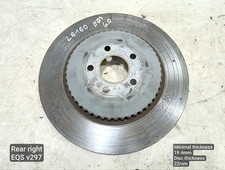 Bremsscheibe Mercedes-Benz EQS 2022 hinten rechts A2974230500