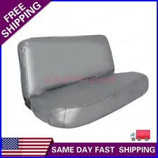 Truck Pickup Suv Car Full Size Bench Seat Cover Gray For Chevrolet Dodge Ford