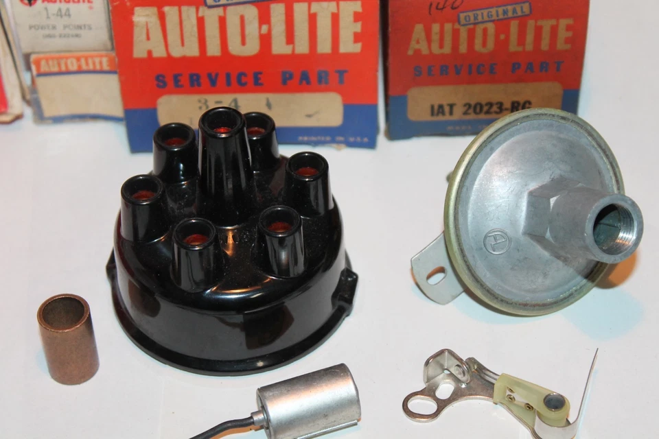 1950-1959 DODGE, PLYMOUTH 6, 1951-1959 DODGE TRUCK NOS AUTO-LITE ТЮНИНГ КОМПЛЕКТ - Изображение 2 из 4